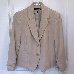 NWT Amanda + Chelsea tan blazer